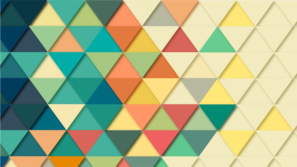 3D-Fototapete mit grafischem Muster